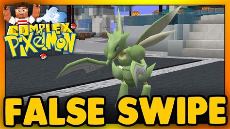 what pixelmon can learn false swipe.